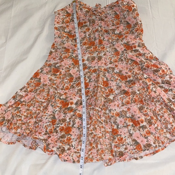 Wild Fable Floral Sundress - Rust & Pink Combo - Picture 11 of 13